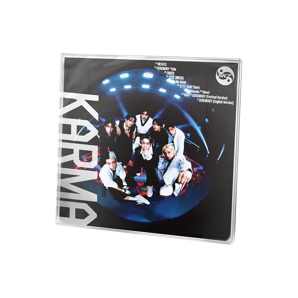 thumbnail image 2 of Stray Kids KARMA 10cm Plush Doll Keychain With Full Set Of Cards 2 of 4